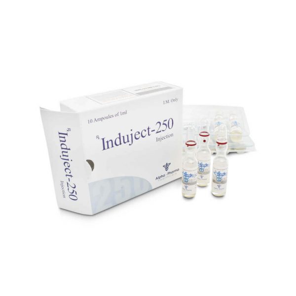 Induject 250 Alpha Pharma 10 Ampoules 1ml 0