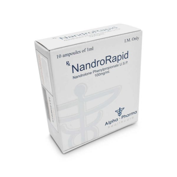 NandroRapid 100 Alpha Pharma 10 Ampoules 1ml 1